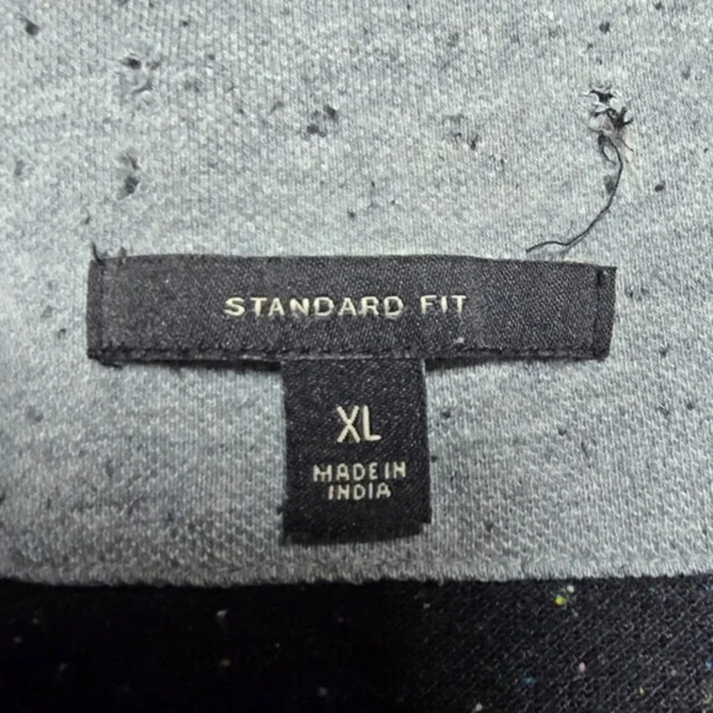 Banana Republic Mens XL Black Speckle Elephant Logo Polo Shirt‎ Standard Fit